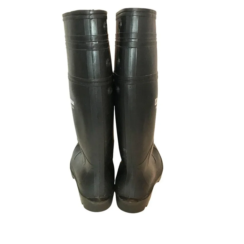 LaCrosse Mens 7 Tall Black Rubber Boots Insulated USA